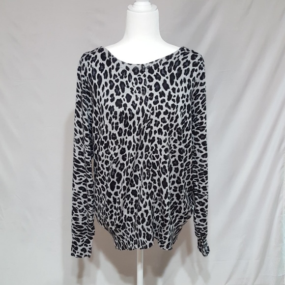 Lane Bryant Sweaters - Lane Bryant animal print cardigan.